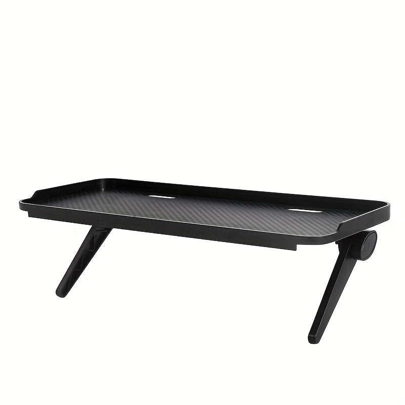 Multimedia Storage Rack with Adjustable Shelves for TV, Monitor, Router