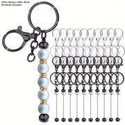 Set of 20 Gold Keychain Pendants for DIY Crafts and Gifting Valentine's Christmas Theme