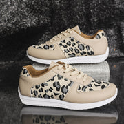 Women’s Leopard Print Sneakers Lightweight Comfortable Casual Shoes