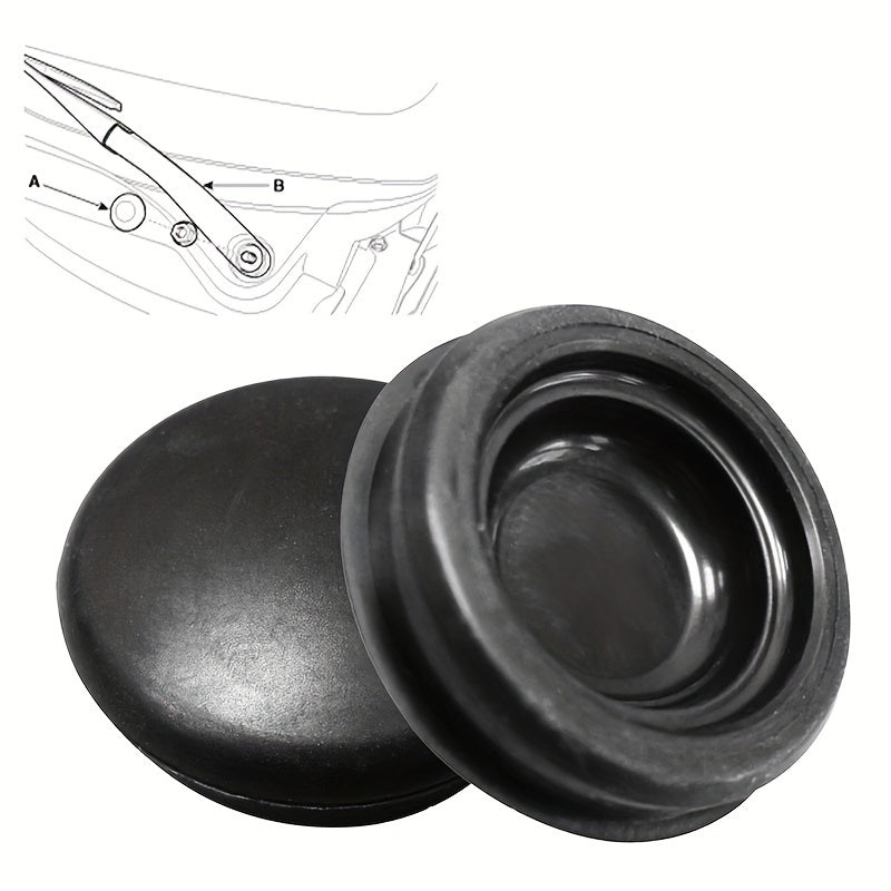 2X Car Front Wiper Washer Arm Nut Covers for Kia Hyundai Small Parts