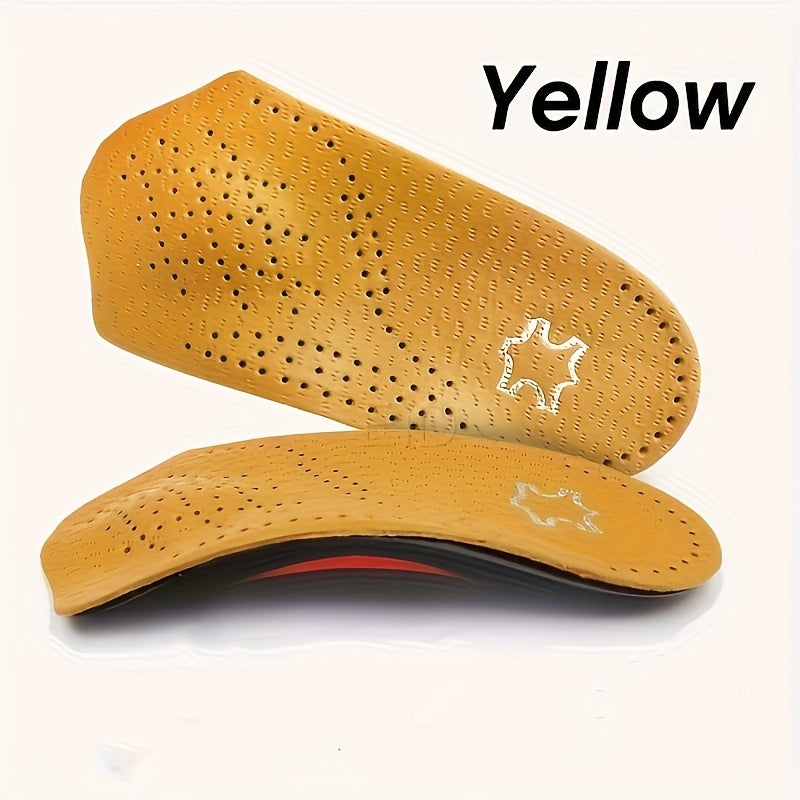 Unisex faux leather ichki oyoq kiyim to'plami, yurish va turish uchun anti-slip arka qo'llab-quvvatlash