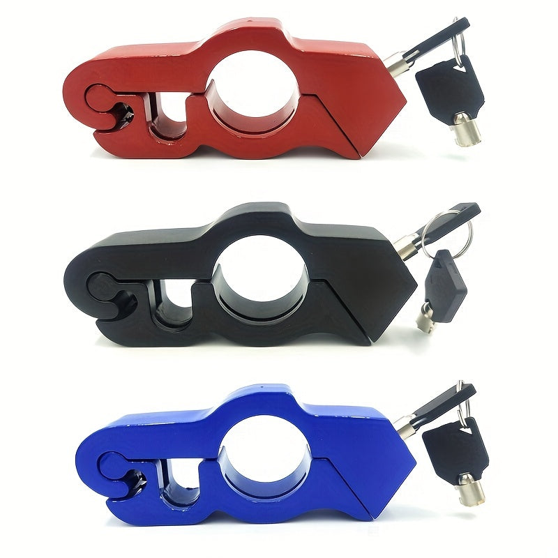 Motorcycle Handle Lock Safety Lock for Scooters ATV Dirt Bikes Anti-Theft