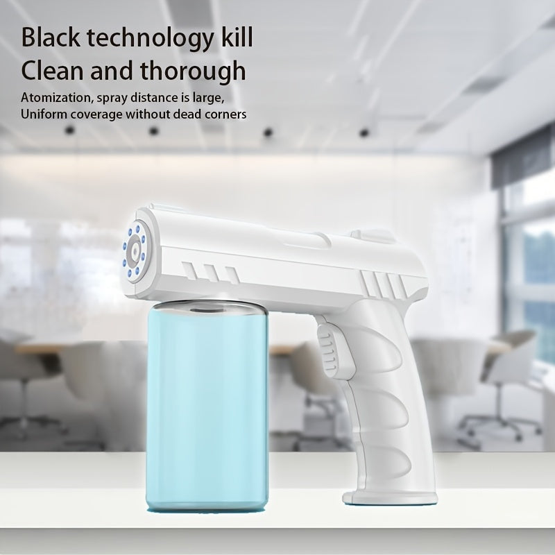 Rechargeable Handheld Spray Gun with Fine Mist and Long Range for Home Office School