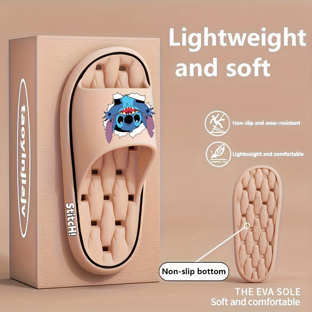 Women's EVA Slip-On Slippers Non-Slip Indoor Outdoor House Shoes Black Pink