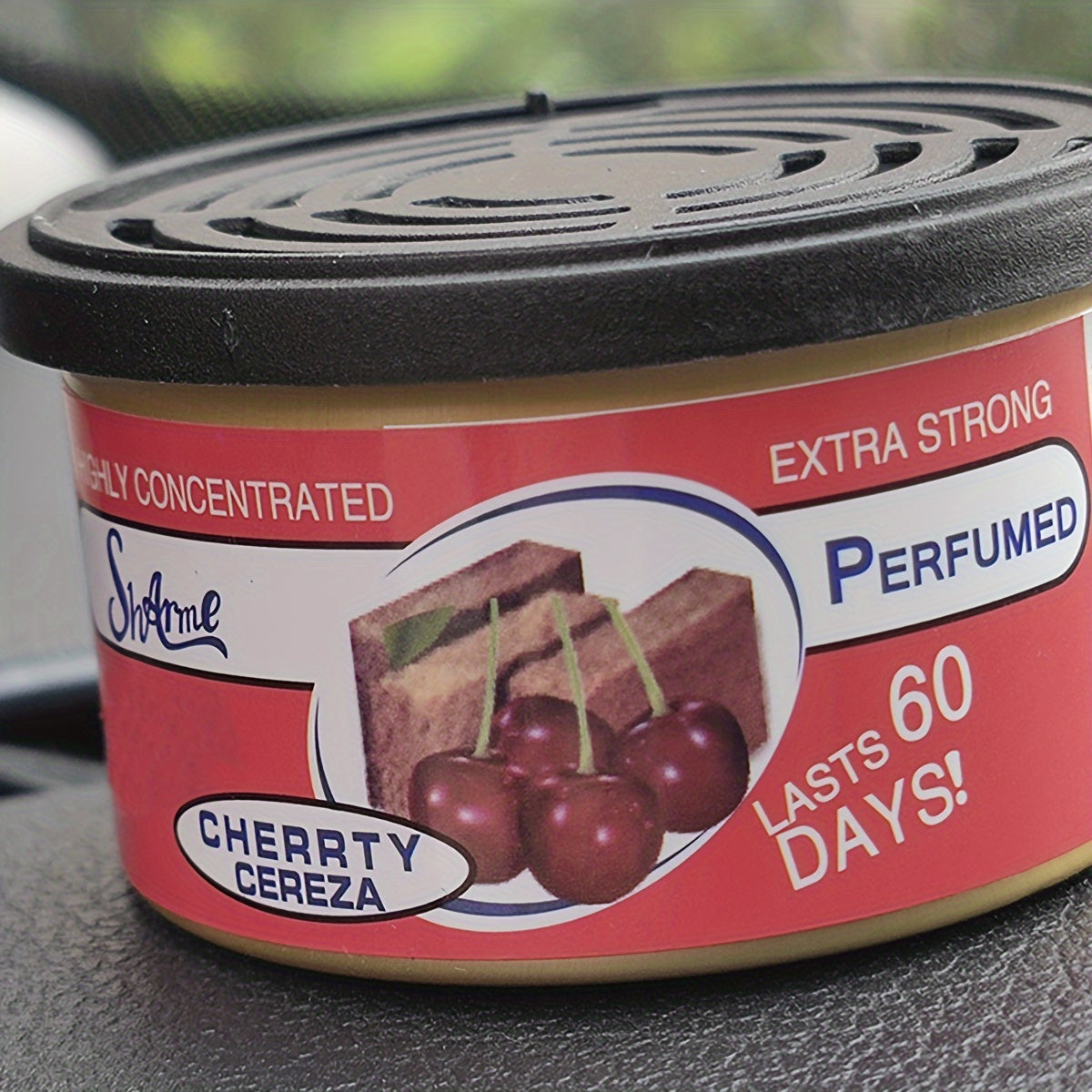 Avtomobil havo tozalovchi idish Jasmine Banan, Ko'kalam, Qumli Guma, Vanil, Gilos, Avtomobil ichki aksessuarlari