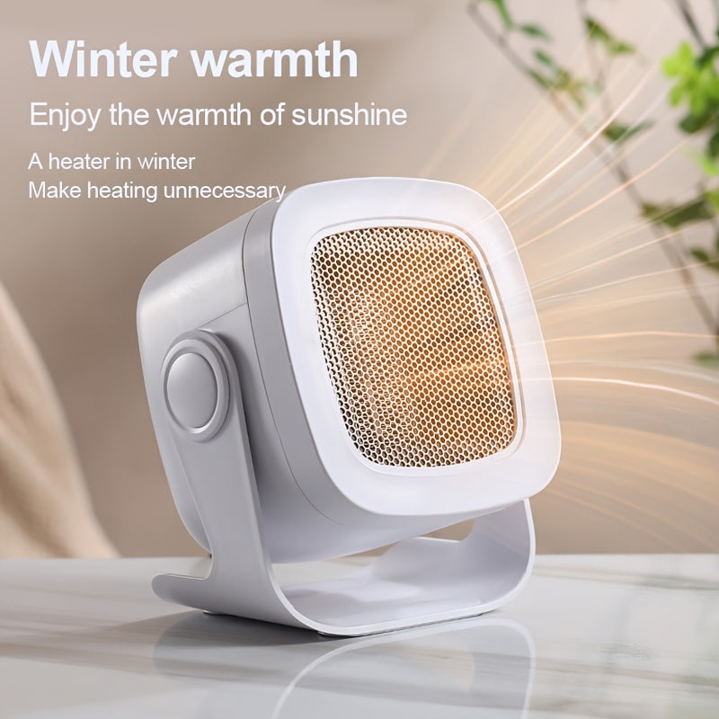 Portable Desktop Electric Heater for Home Office Dorm Room Small Space