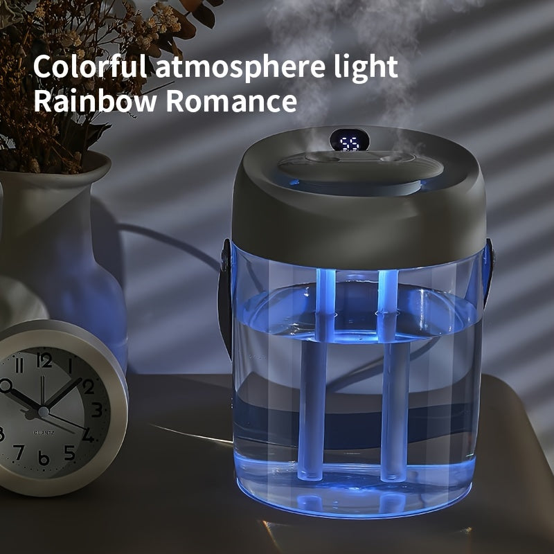 Quiet Soundwave 2L USB Humidifier with Night Light for Bedroom Nursery