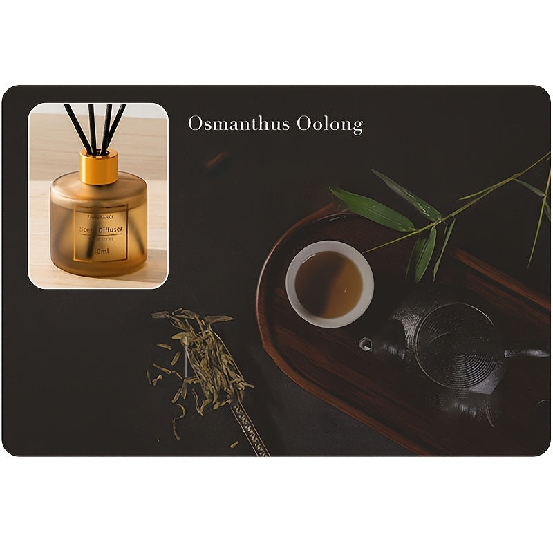 50ml Natural Plant Extract Flameless Reed Diffuser Long-Lasting Fragrance for Home Office
