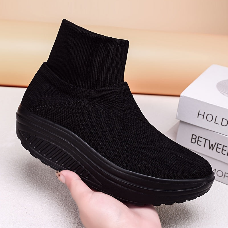 Women's Slip-On Walking Shoes Mesh Cushioned Arch Support All-Day Comfort