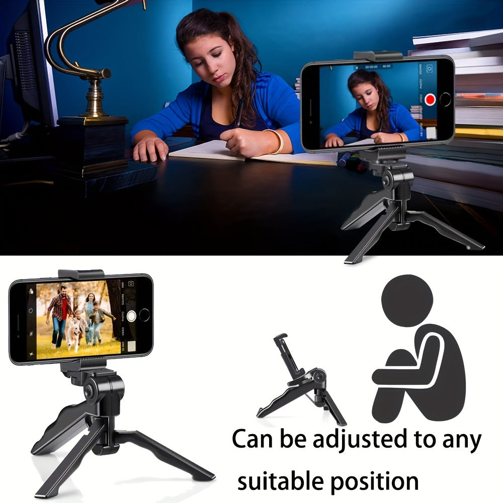 360° Rotating Mobile Phone Tripod Camera Holder for Indoor Outdoor Photography