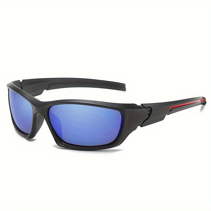 Unisex Polarized Sports Glasses for Hiking and Surfing 139mm Wide Frame TAC Lens