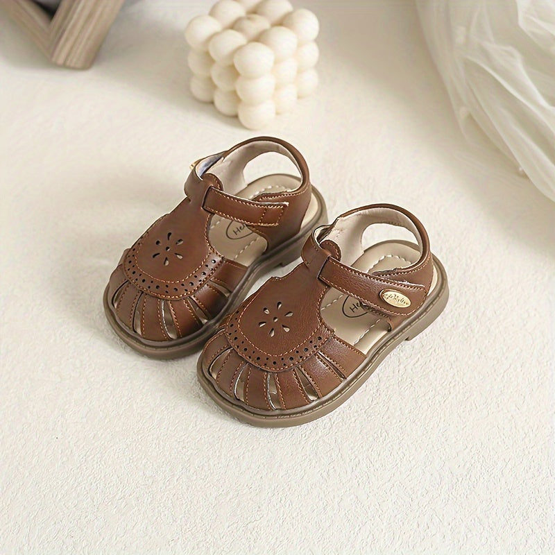 Kichkina qizlar uchun sandallar, toʻliq rang, bahor va yoz, yengil, qulay, chaqaloq poyabzali