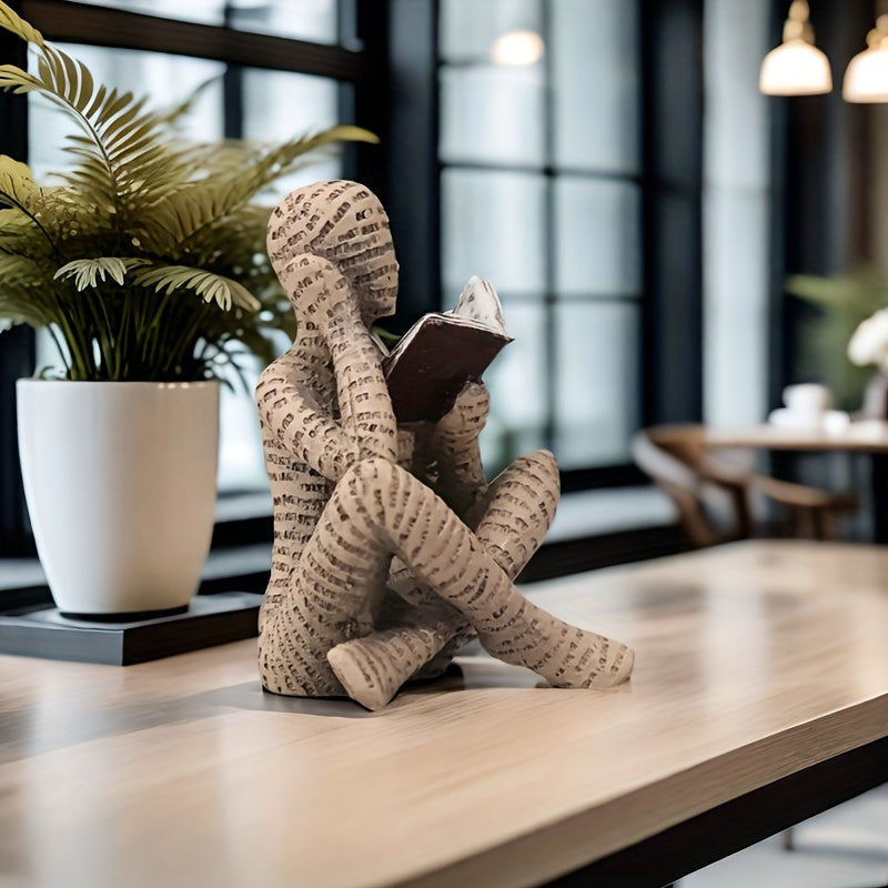 Abstract Resin Art Figure Modern Decor Gift for Friends