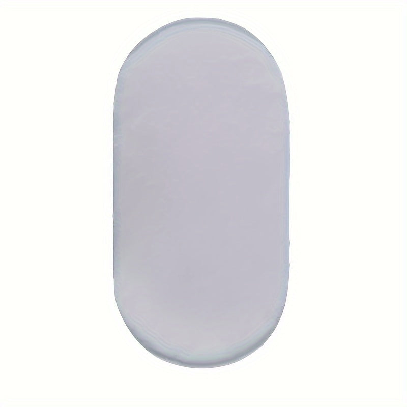 Soft Satin Bassinet Sheet for Newborns and Infants Hair-Protecting Cradle Pad in White Black Navy Pink Light Grey Light Purple