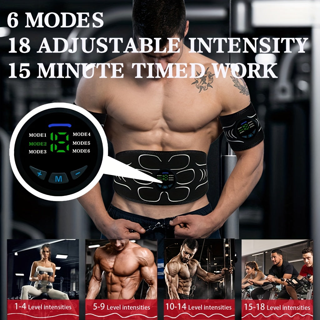 USB zaryadlash massaj kamarlarining uch qismli to'plami, o'nta massaj rejimi, EMS mushak stimulyatsiya funksiyasi, 6 ta massaj rejimi va 18 ta intensivlik. Uyda foydalanish uchun ideal va ajoyib sovg'a bo'ladi.