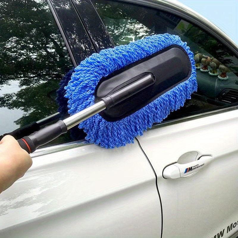 Nanofiber Car Wash Mop Extendable Microfiber Car Cleaning Tool