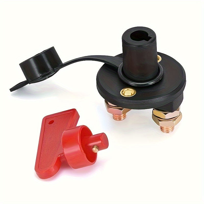 Car Battery Disconnect Isolator Switch Brass Contact Plastic 36V Main Switch