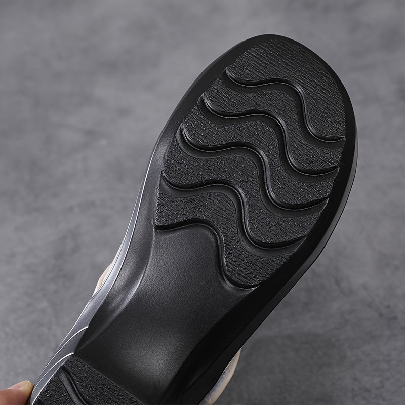 Ayollar uchun Mary Jane tufli sintetik, nafas oladigan, sirpanmaydigan, dumaloq burchakli