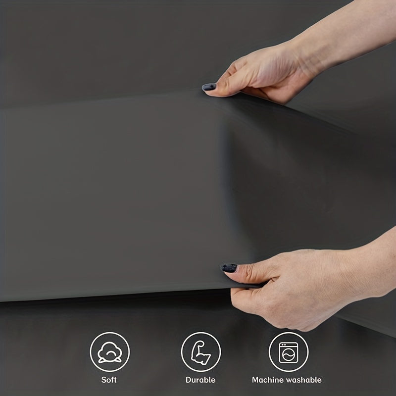 Cooling Bedding Set for Hot Sleepers 3/4 Piece Sheets Pillowcases Dark Grey Queen King Twin Full California King