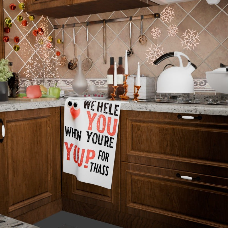 Christmas Kitchen Decor Winter Season Merry Christmas Banner 18x66 cm