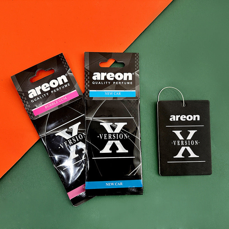 6 dona Avtomobil hidi uchun osma ichki aroma planshetlari shkaf uchun osma charmslar