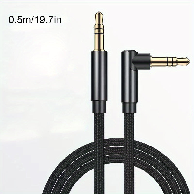 AUX Audio Cable 3.5mm Durable Speaker Jack Cord for Headphones and Cars