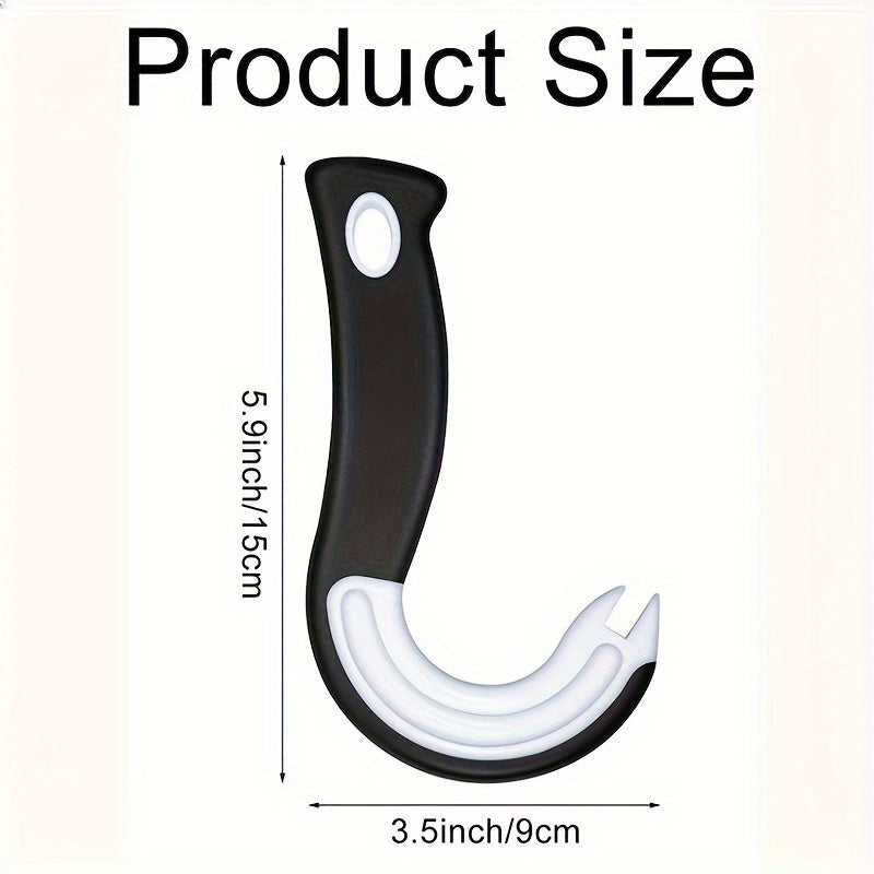 Manual Can Opener with Ergonomic Handle Durable Plastic Kitchen Tool