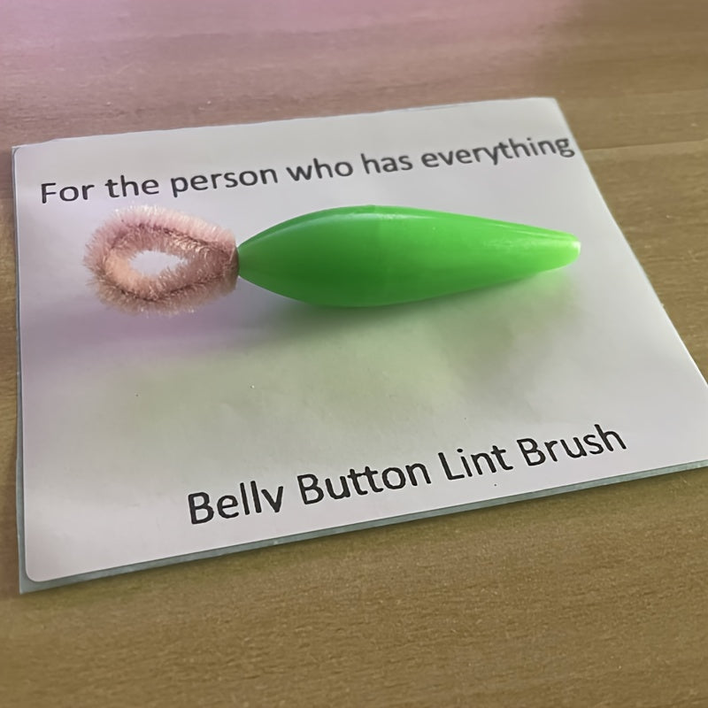Belly Button Brush Novelty Gift for Gag and Stocking Stuffers