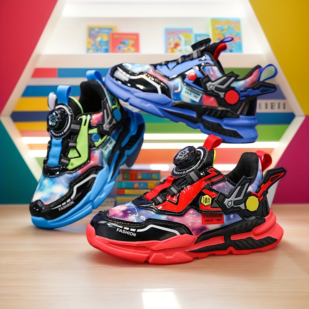 Zapatillas casuales para niños para niños y niñas, de temporada, con suela ligera de PU y EVA