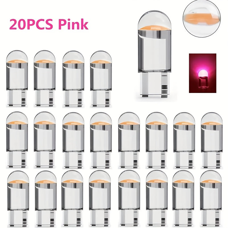 Universal LED Car Bulbs 5/20 Pack for Interior and License Plate Bright White