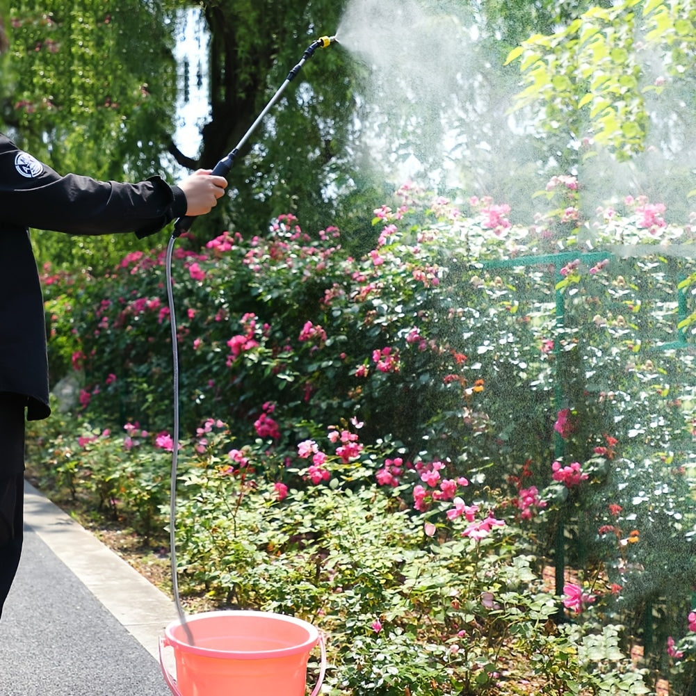 Garden Sprayer for Gardening and Disinfection PVC ABS Handheld Watering Spray Gun