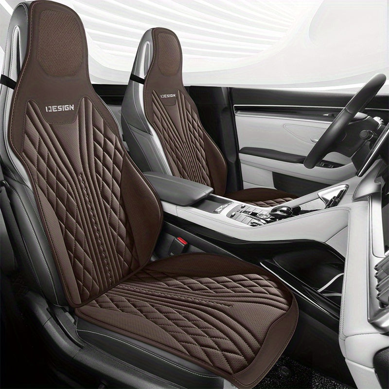 Universal avtomobil o'rindiq qopqog'i to'plami nafas oladigan, teshilgan, chidamli, sirpanmaydigan