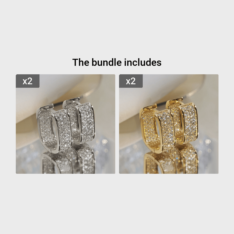 Женские серьги-кольца CZ 18K золотое покрытие, простые и универсальные украшения