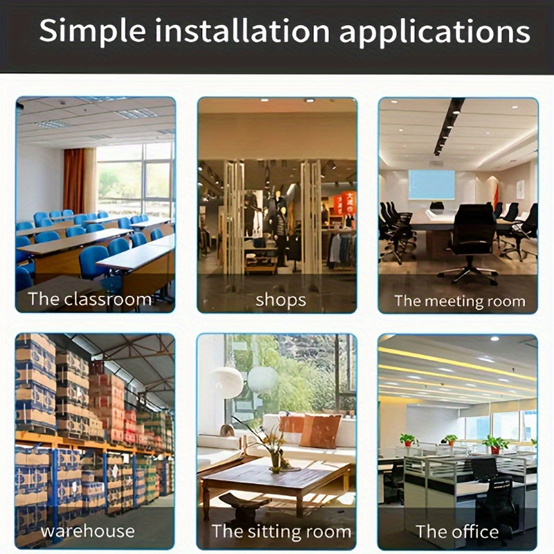 Wireless Security Camera with Dual 1080p HD Cameras Two-Way Audio Motion Detection for Home Office Shop