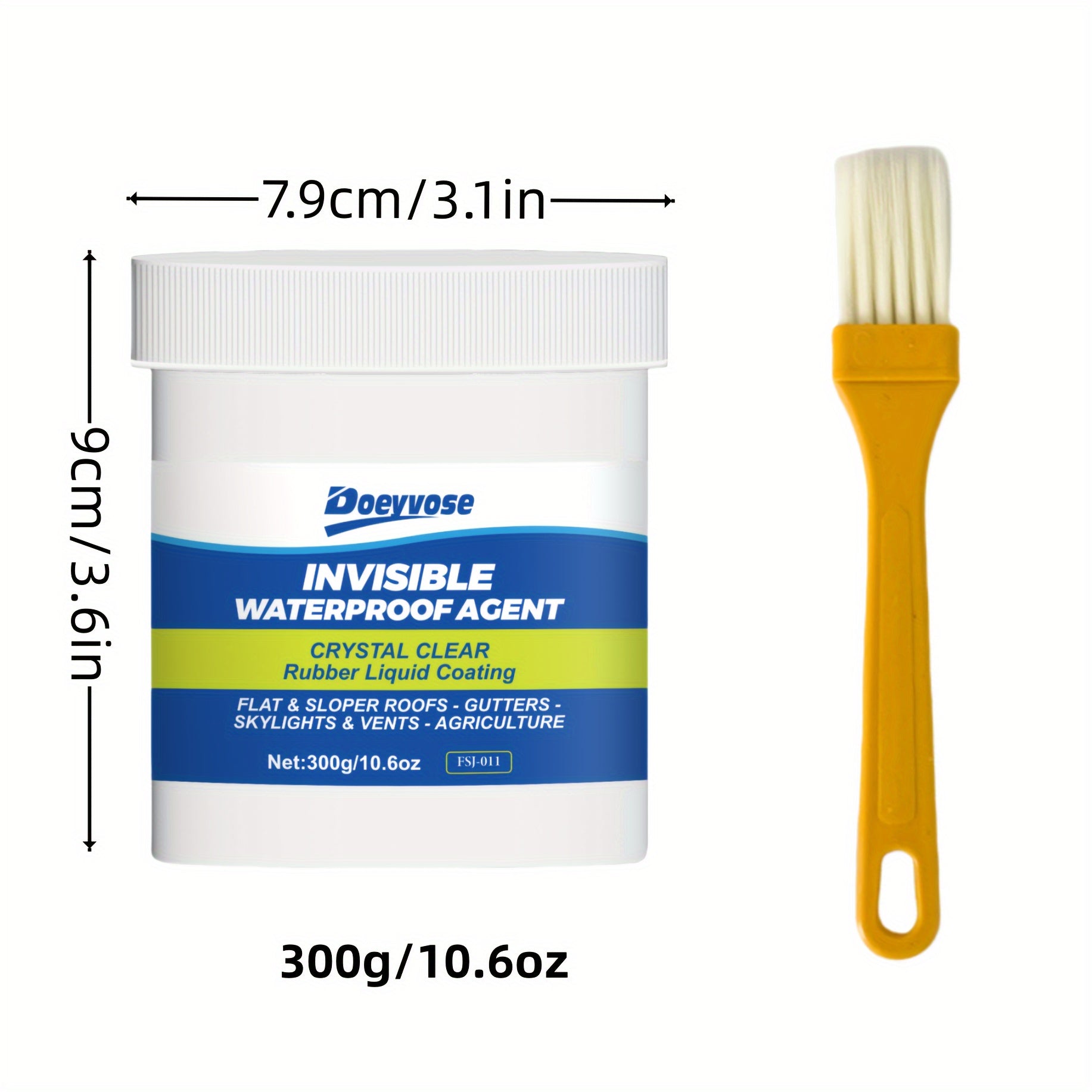 Universal RV Sealant for Roof, Bathroom, Kitchen Waterproof Repair