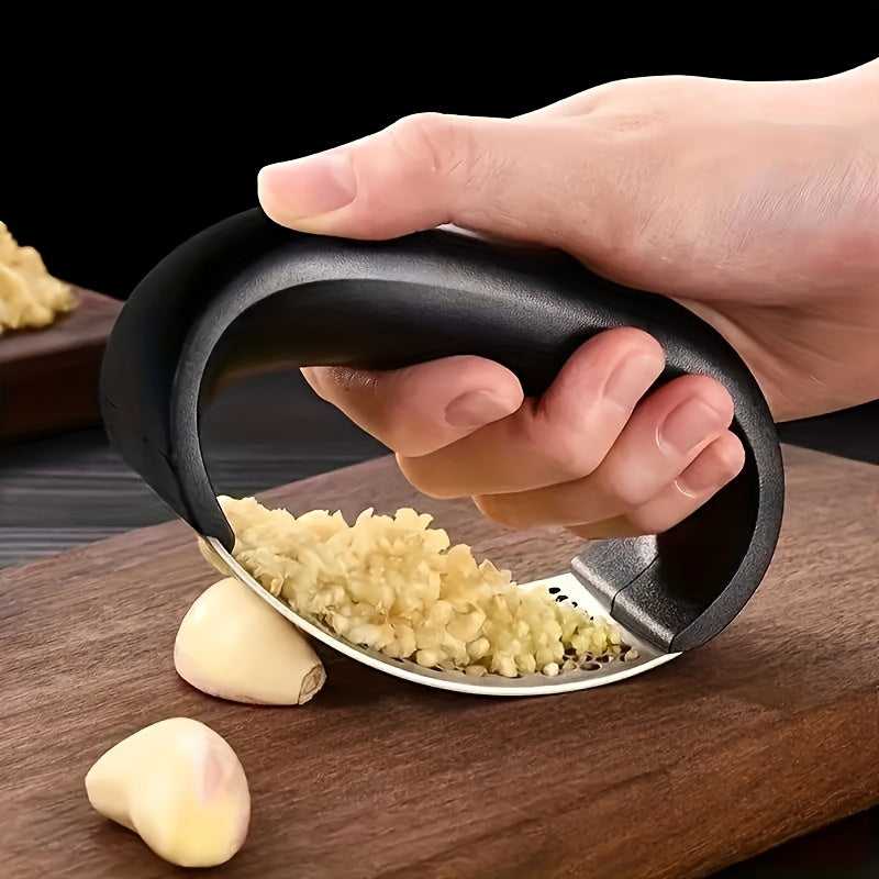 RV Kitchen Tools, Нержавеющая сталь Garlic Crusher, Rocker Metal Garlic Chopper, Garlic Mincer, Необходимые кухонные гаджеты для квартир и колледжских общежитий.