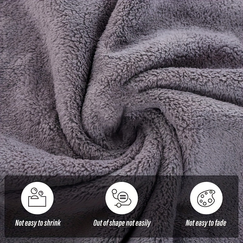 Oversized Absorbent Quick-Drying Soft Bath Towel for Home Bathroom