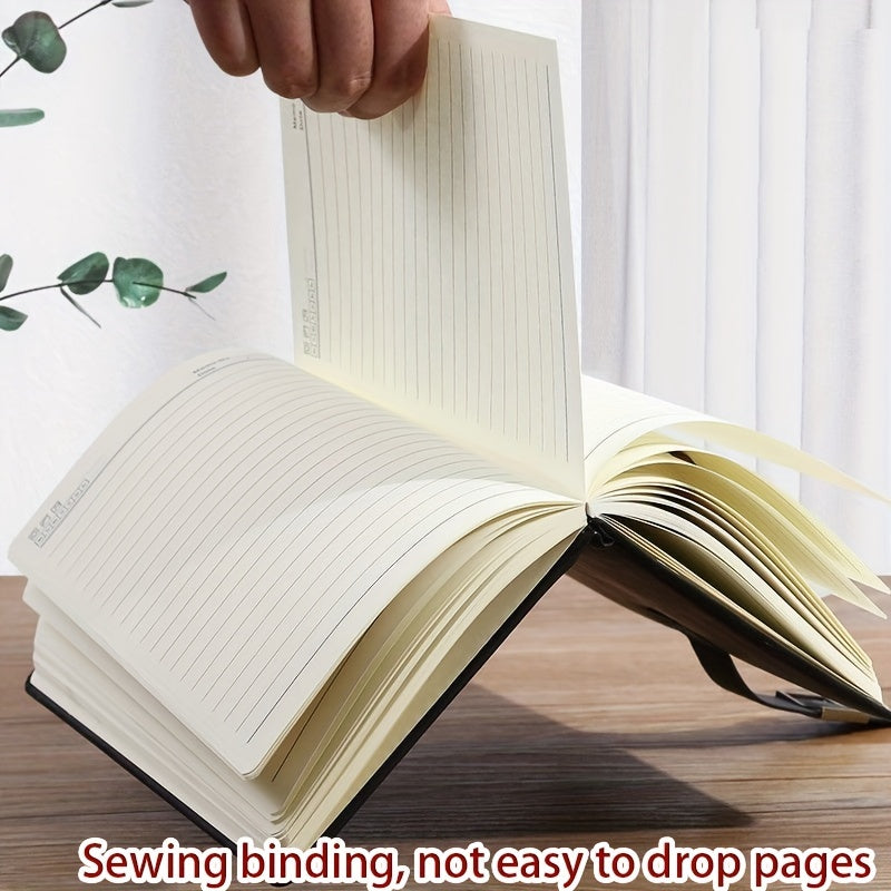 U-şaklida tasmali daftarchalar - Yumshoq qopqoq, magnit yopilish, biznes, uy va maktabda foydalanish uchun ideal.