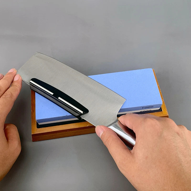 Professional pichoq silliqlash uchun to'plam, ho'l tosh va olmos tayoqchalari bilan