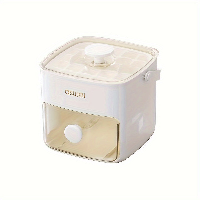 Large Capacity Durable Stackable Ice Cube Tray Lead-Free Plastic