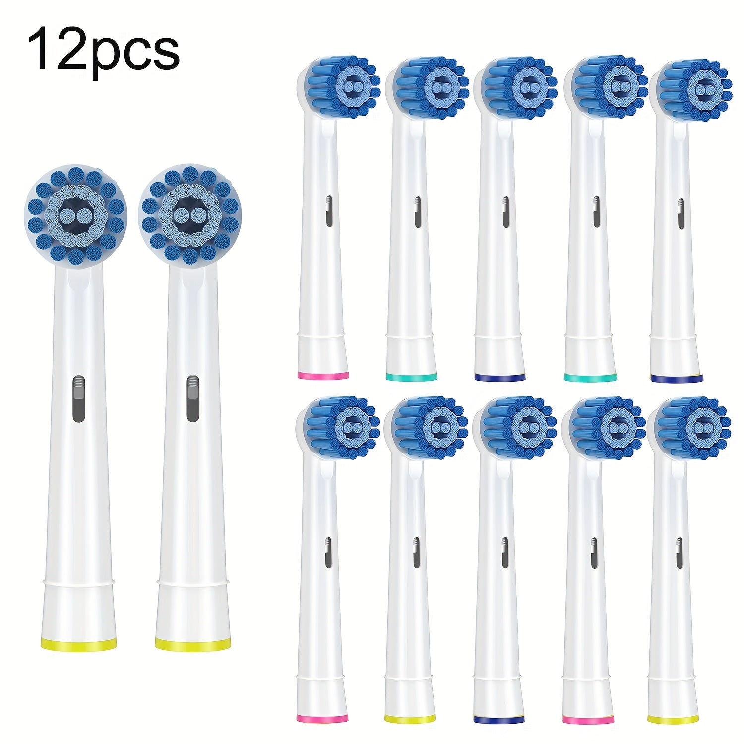 Cabezas de cepillo de repuesto Soft Gum Care para cepillos de dientes eléctricos 4/8/12/16 piezas