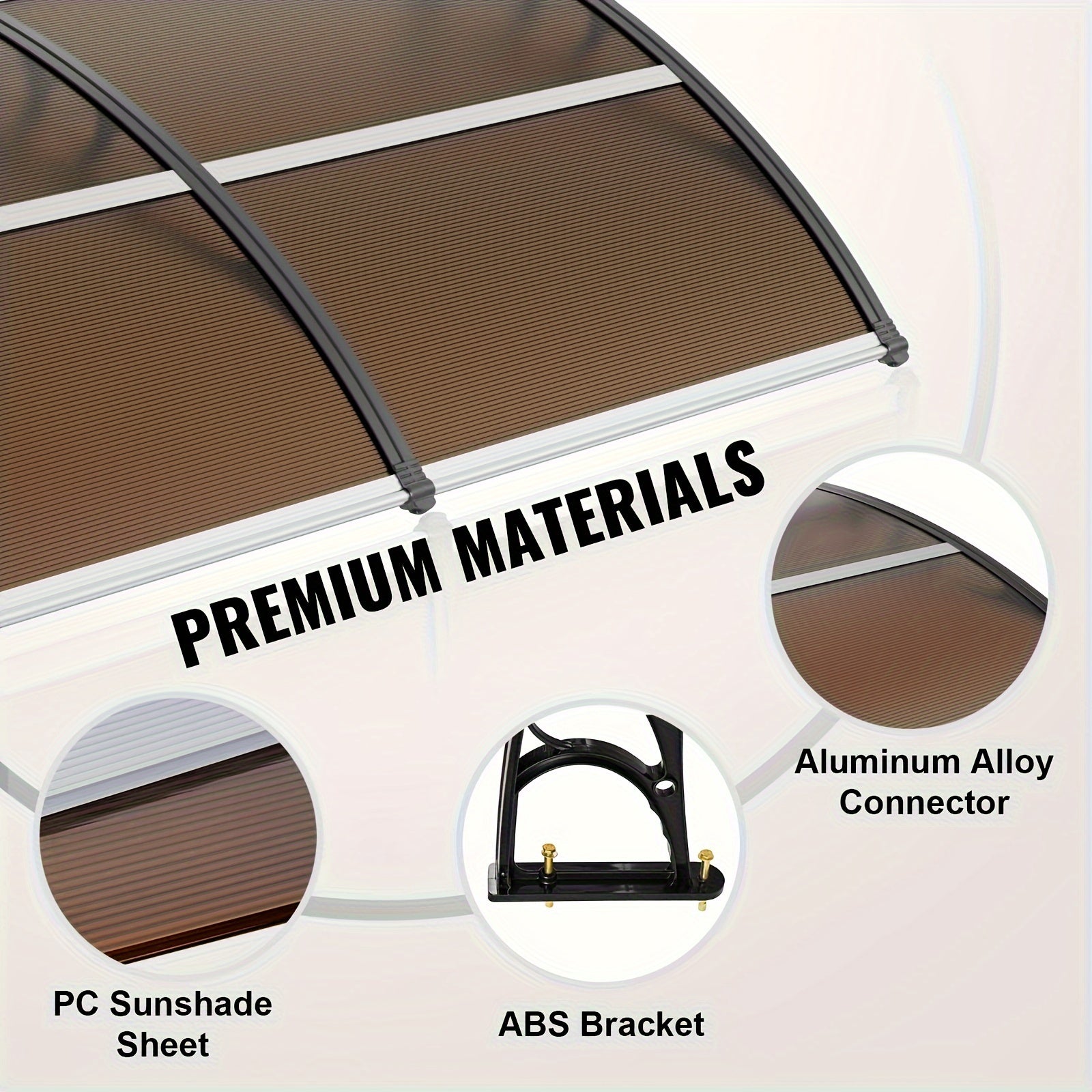 Artificial Plant Cover Brown Plastic Leaf Design for Decor