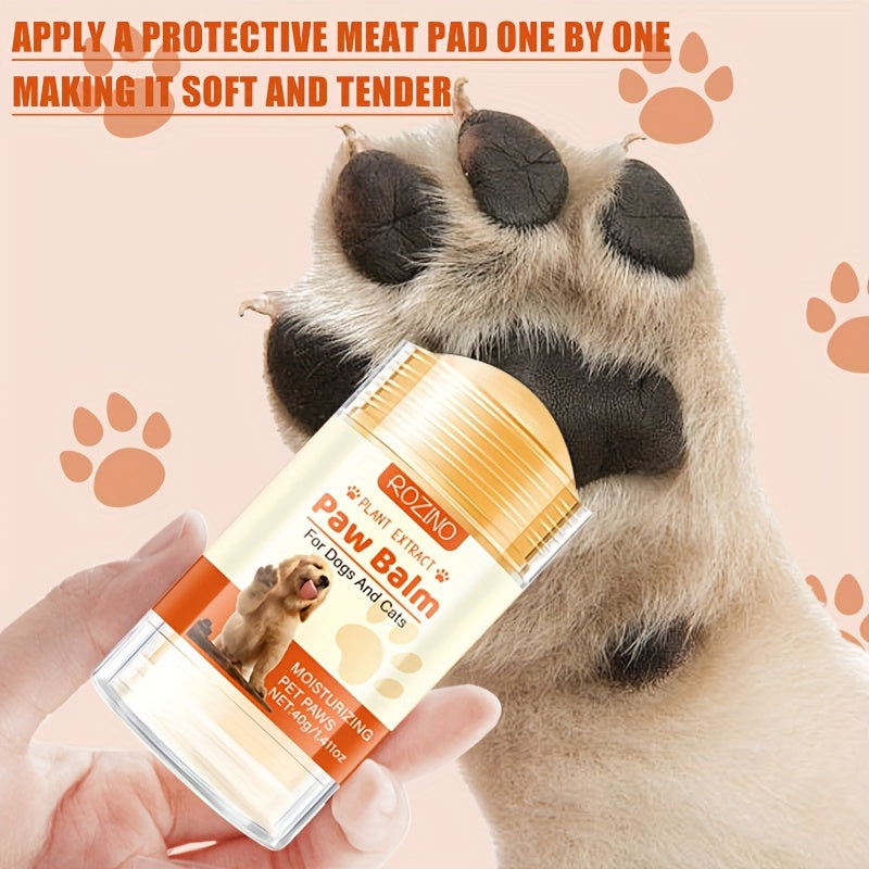 Pet Paw Balm for Dogs and Cats Hydrating Moisturizer 40g