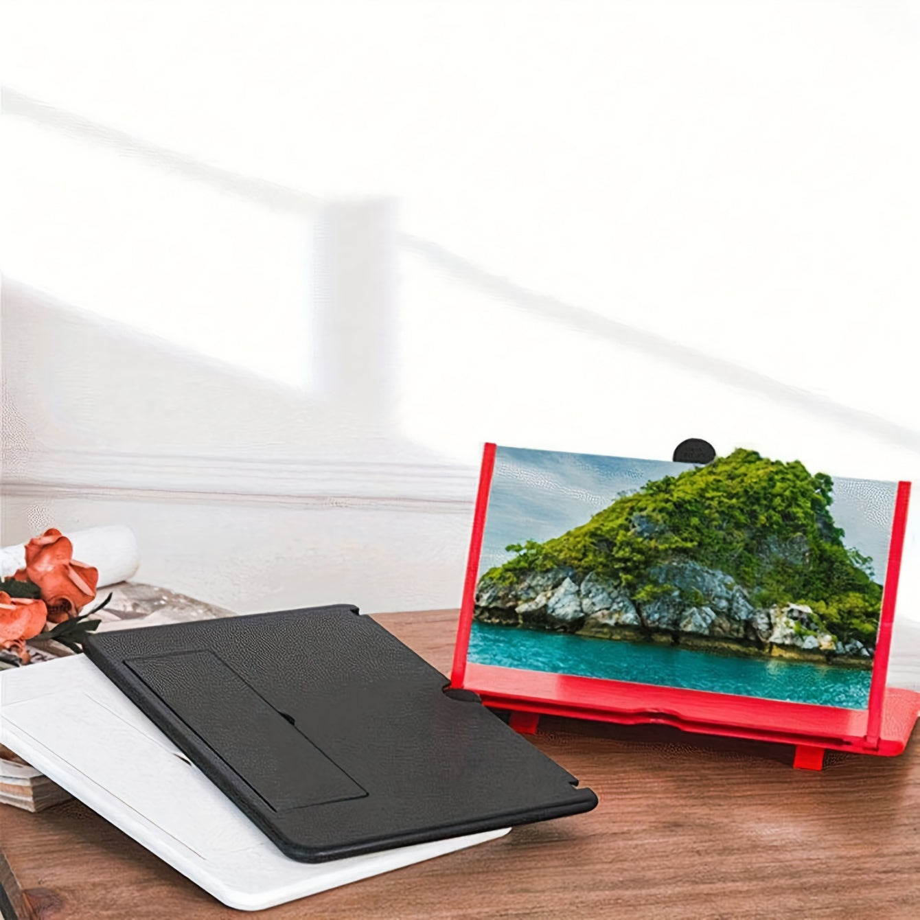 High-Definition 3D Screen Magnifier for Mobile Phones Large Screen Video Amplifier