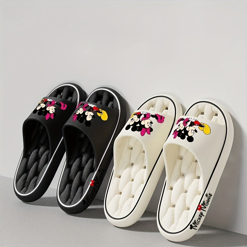 Women's EVA Slippers Non-Slip Open-Toe House Shoes for Home Bathroom