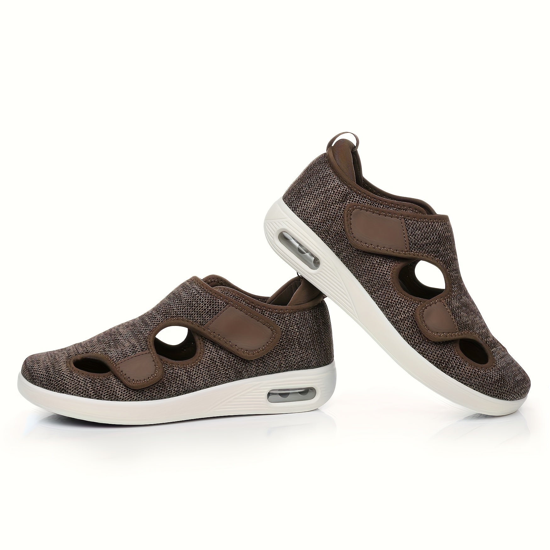 Women's Breathable Lightweight Sandals Adjustable Strap Walkers for Swollen Feet