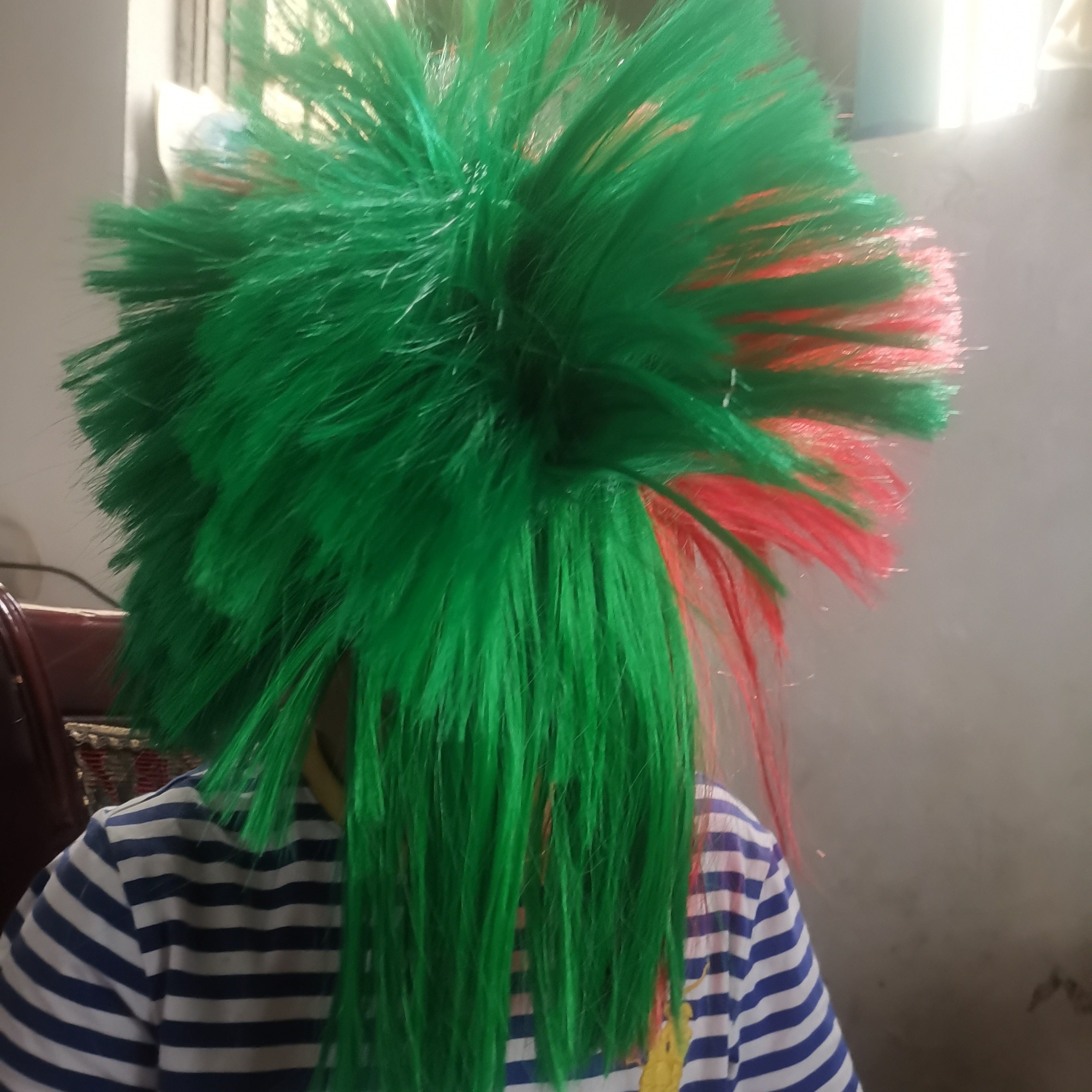 Short Straight Wig for Cosplay and Halloween Synthetic Hair Easy Wear