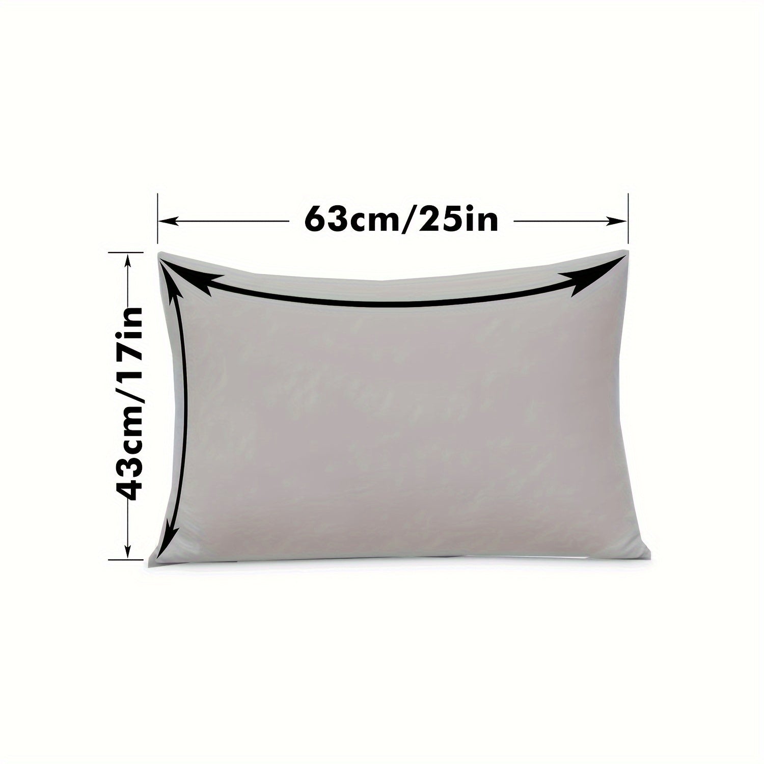 Grey Water-Resistant Pillow Protector Cover Made from Durable Polyester 105gsm