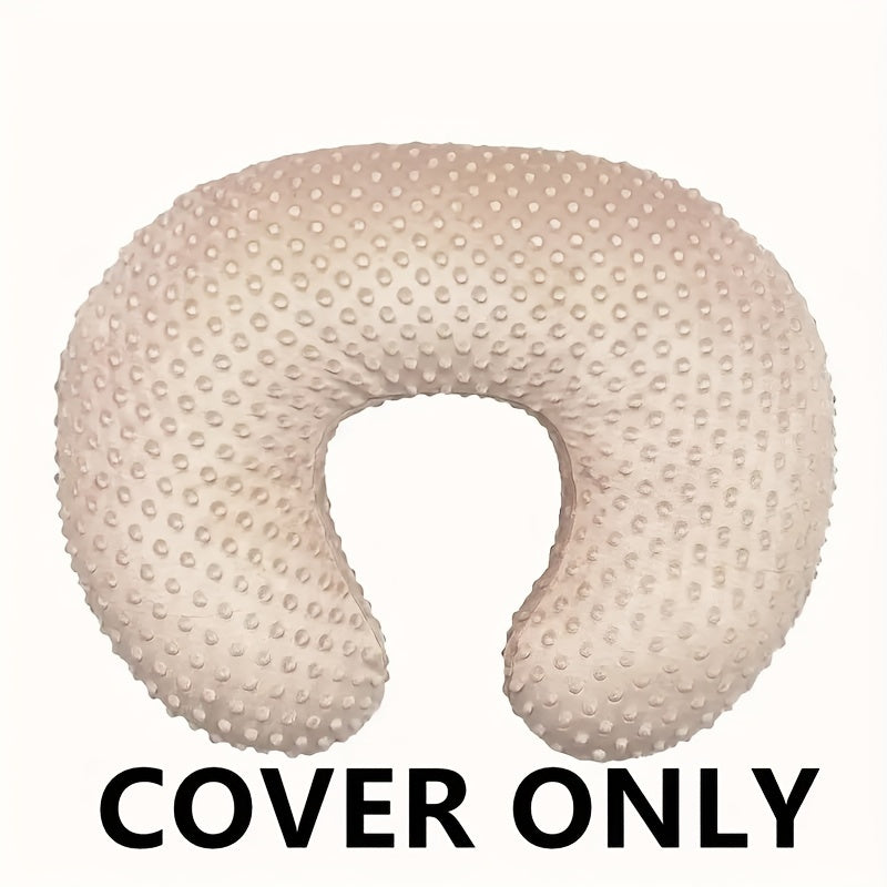 Minky Nursing Pillow Cover for Breastfeeding and Infant Comfort