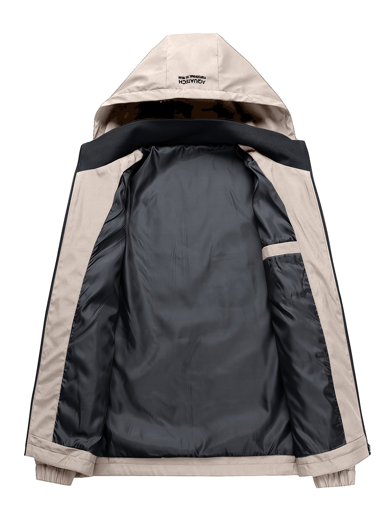 Men's Lightweight Windbreaker Jacket with Hood for Spring and Autumn